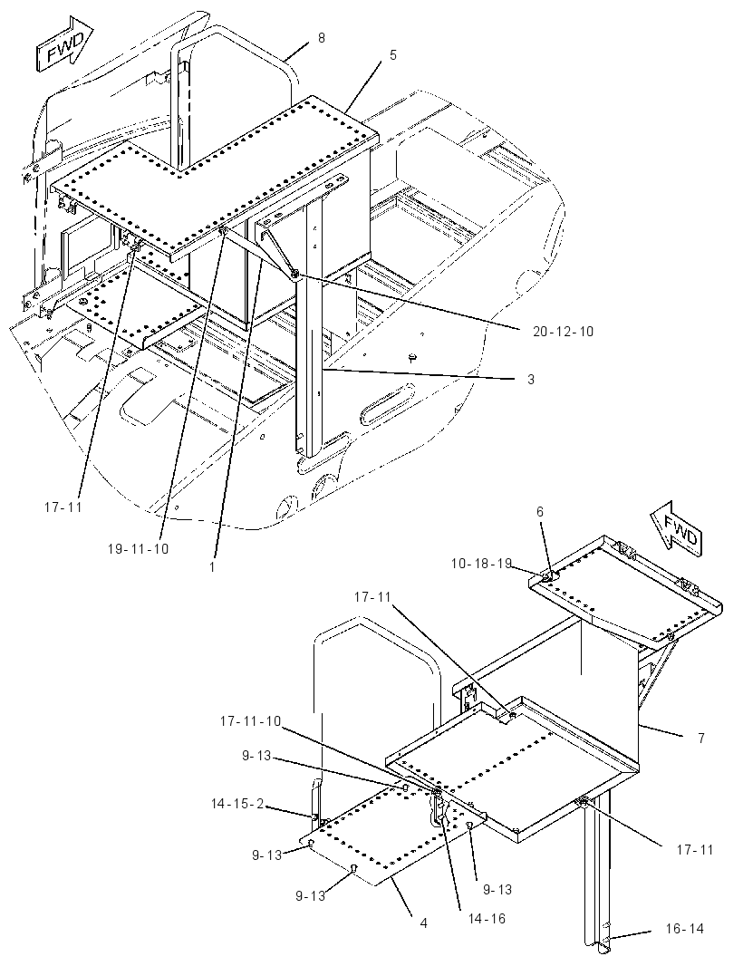 STEP GP-TOOL BOX 2549400 CAT