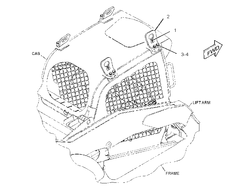 LIFTING GP-MACHINE 2584385 CAT