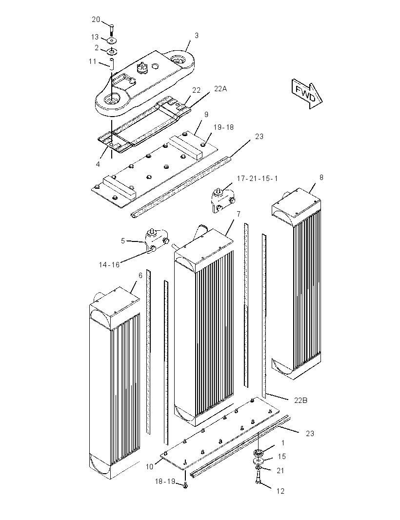 COOLING GP 2695950 CAT