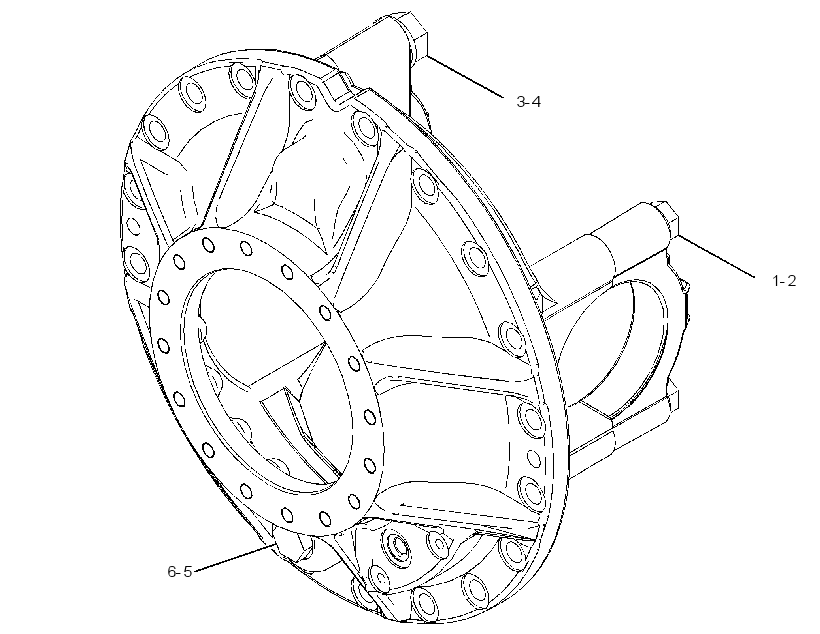 CARRIER GP-DIFFERENTIAL 1730545 CAT
