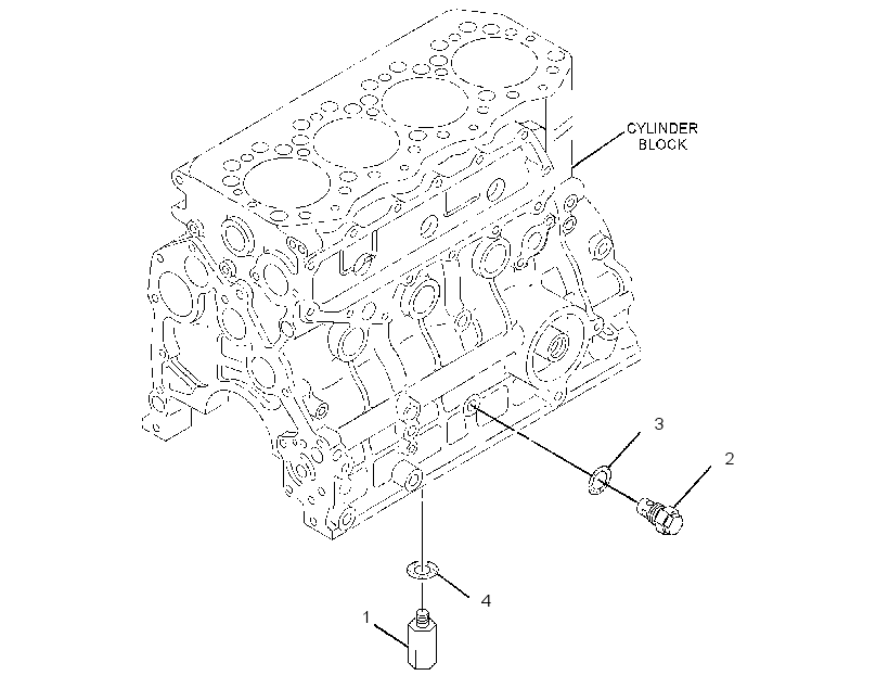 VALVE GP-ENGINE OIL RELIEF 2875665 CAT