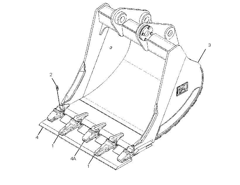 BUCKET AR-EXTREME EXCAVATION 2791402 CAT