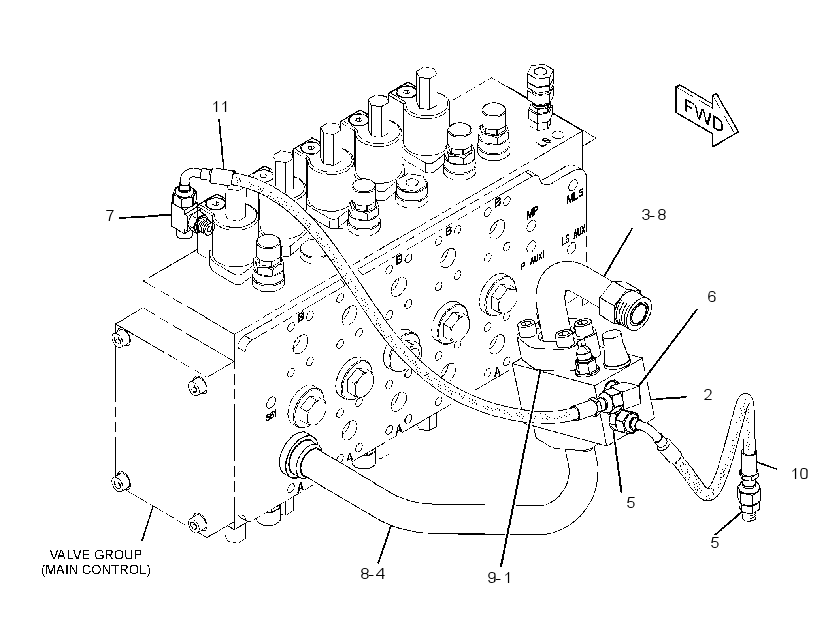 VALVE & LINES GP-CONTROL 2517927 CAT