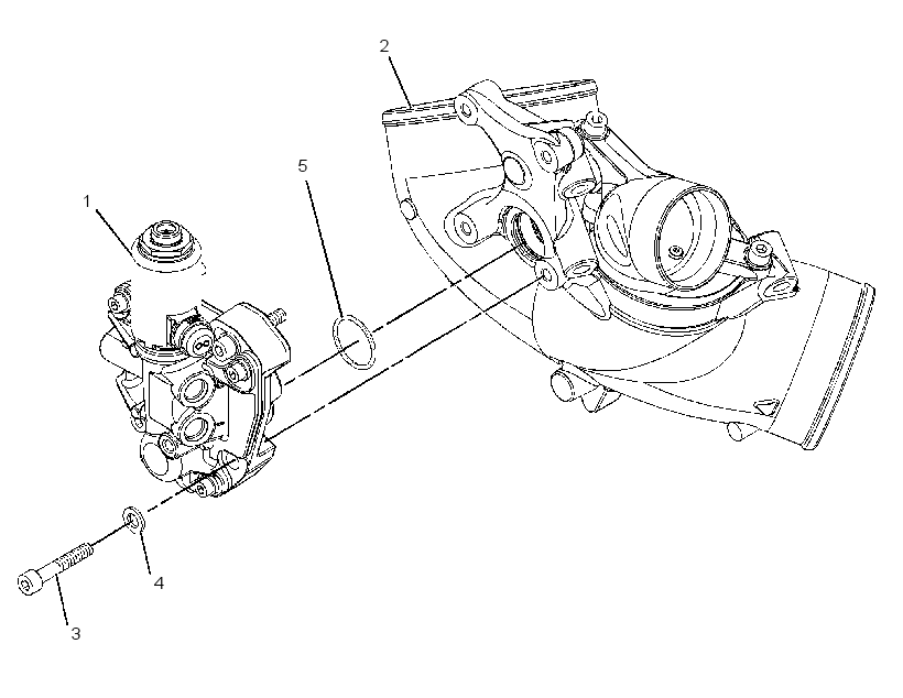 VALVE GP-CLEAN GAS INDUCTION 2986258 CAT
