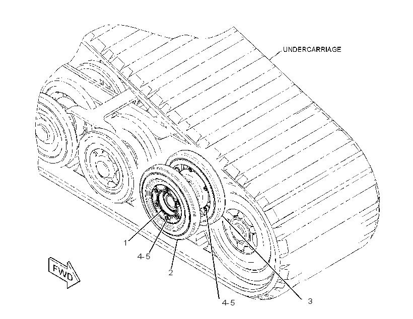 WHEEL GP-BOGIE 2583020 CAT