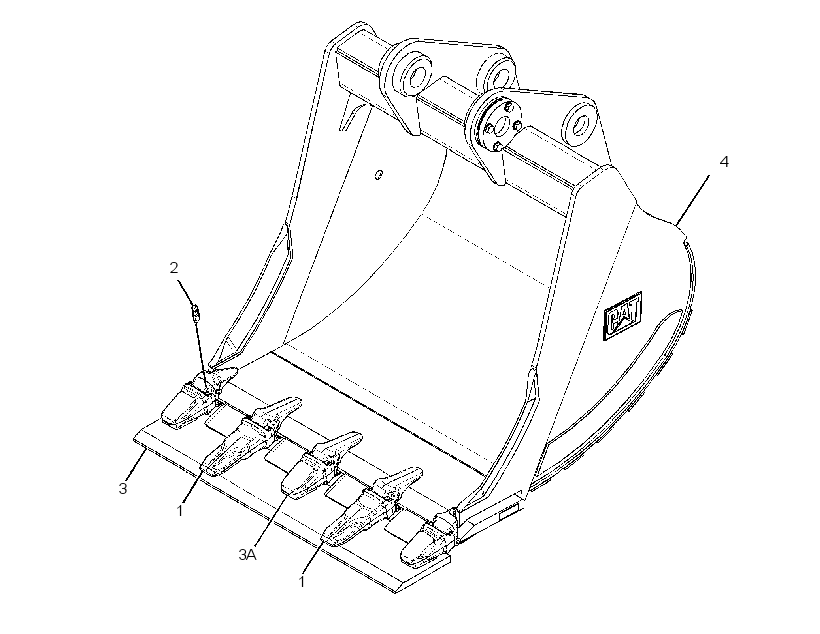 BUCKET AR-EXTREME EXCAVATION 2791401 CAT