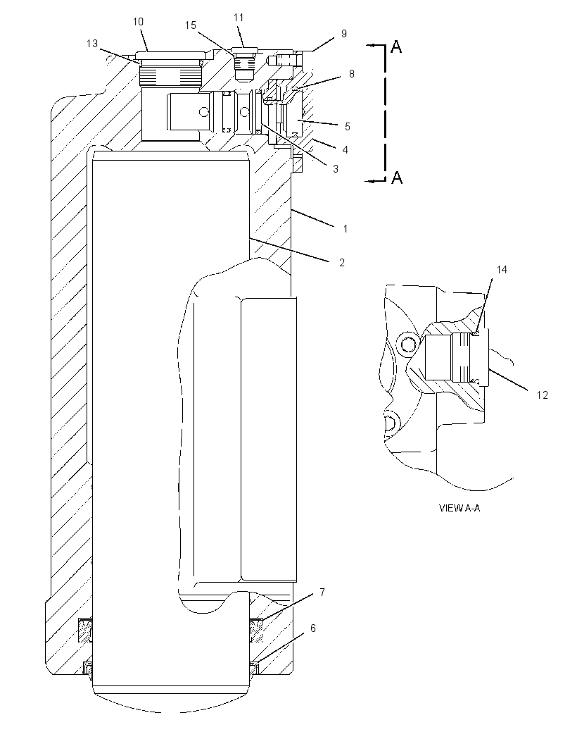 CYLINDER GP-AXLE OSC LOCK 2263700 CAT