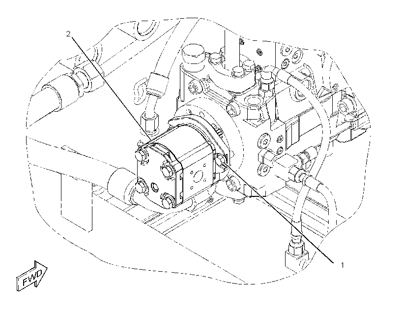 PUMP & MTG GP-GEAR 2833190 CAT