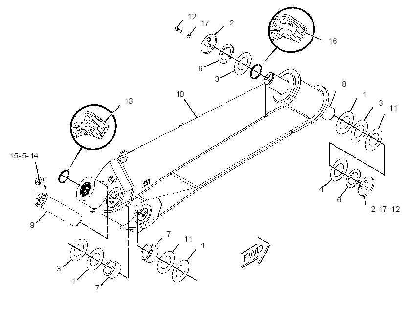 BOOM GP-STUB 2502078 CAT