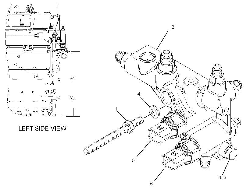 MANIFOLD & MTG GP-FUEL 2884768 CAT