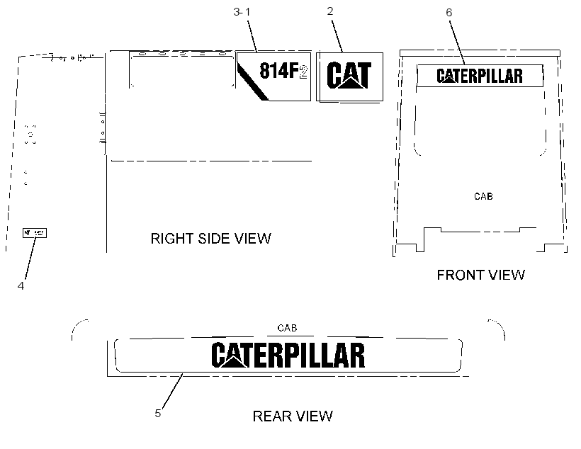Плёнка 2730933 CAT