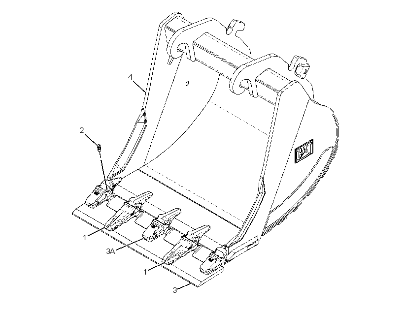 BUCKET AR-EXTREME EXCAVATION 2791427 CAT