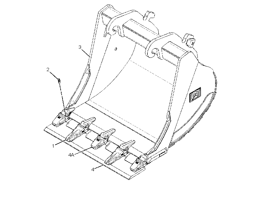 BUCKET AR-EXTREME EXCAVATION 2791428 CAT
