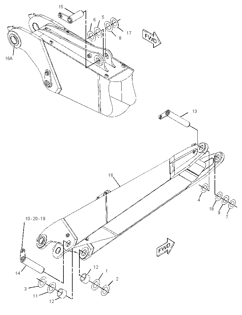 BOOM GP-FORE 2502150 CAT
