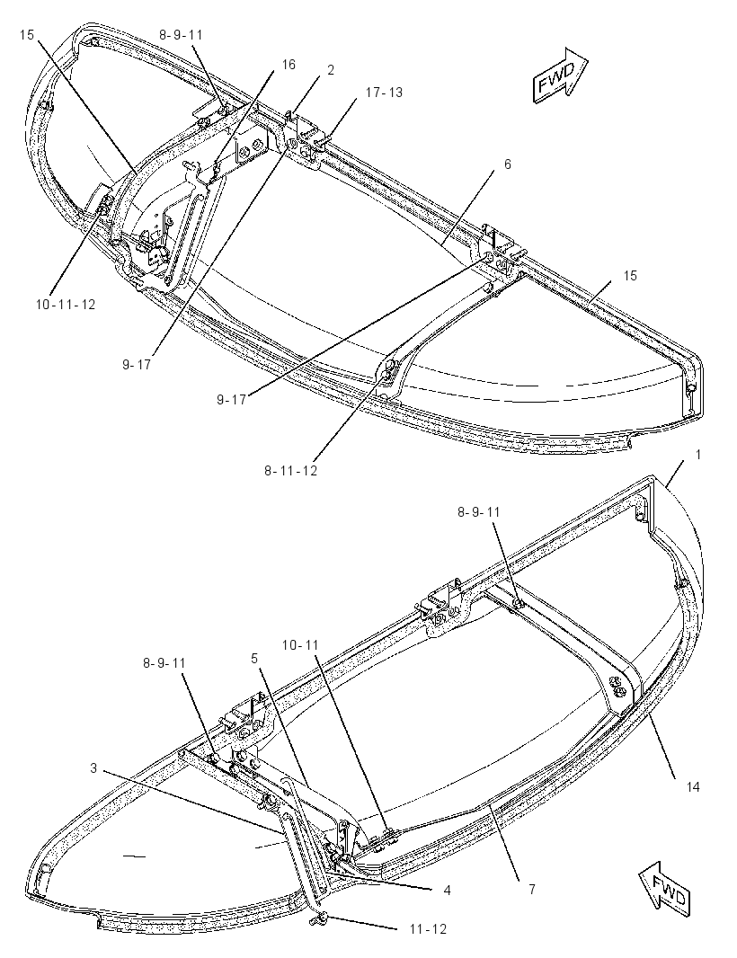 COVER GP-HOOD 2590984 CAT