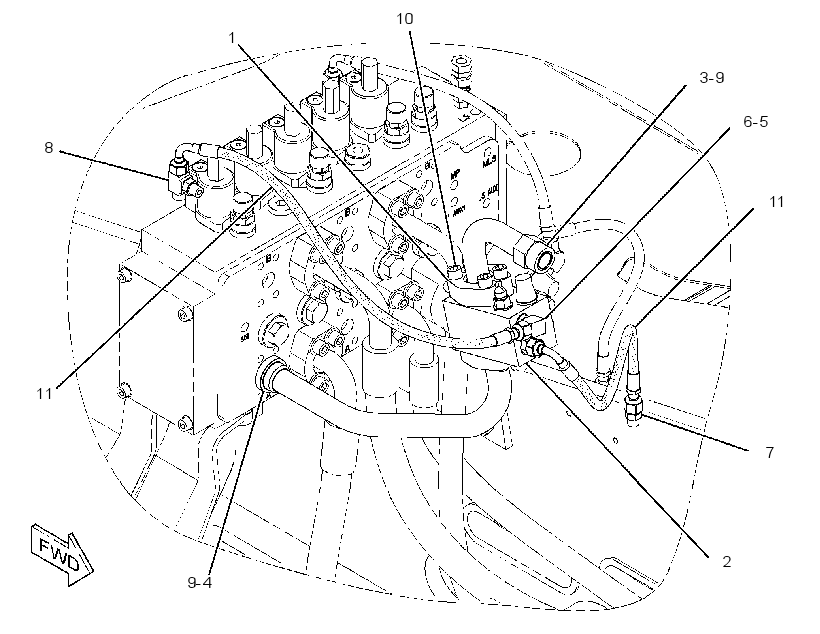 VALVE & LINES GP-CONTROL 2517928 CAT