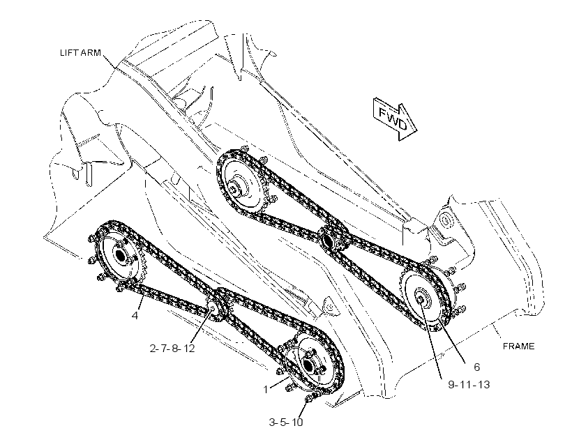 DRIVE GP-TANDEM 2582860 CAT
