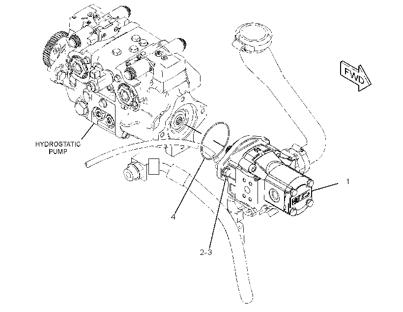 PUMP & MTG GP-GEAR 2583402 CAT