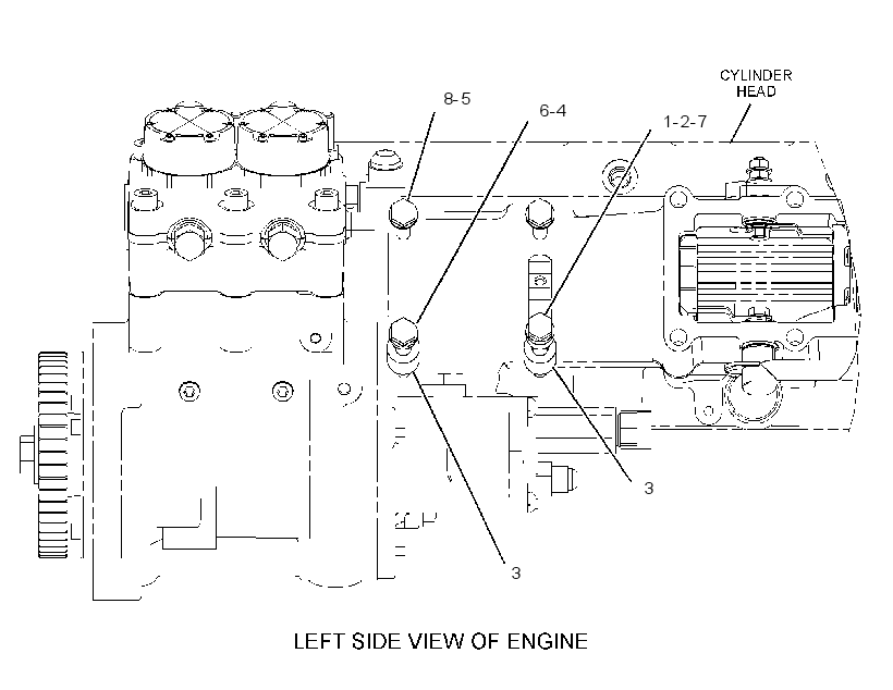 FASTENER GP-INLET MANIFOLD 3025808 CAT