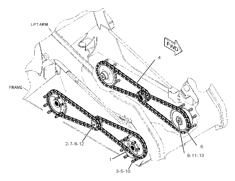 DRIVE GP-TANDEM 2582862 CAT
