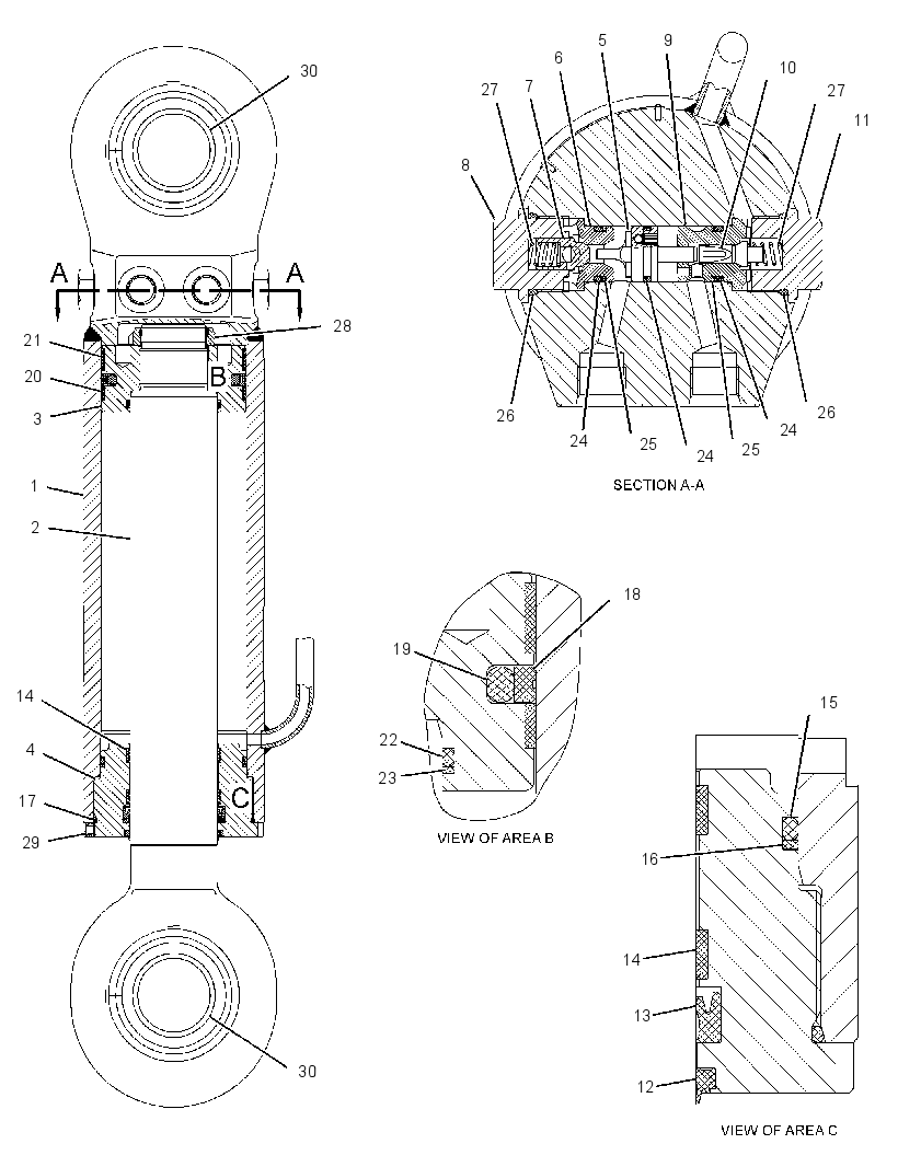 CYLINDER GP-BLADE 2598726 CAT