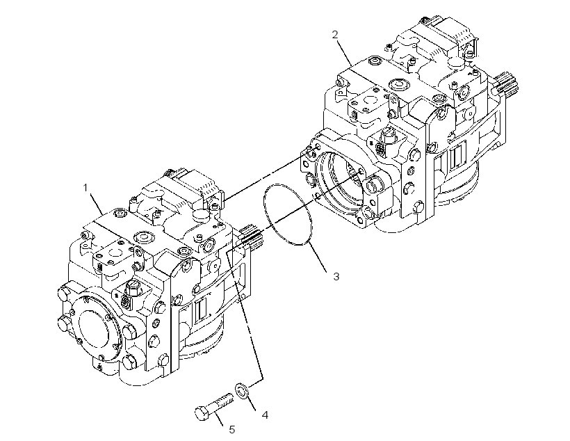 PUMP GP-DUAL PROPEL 2888431 CAT