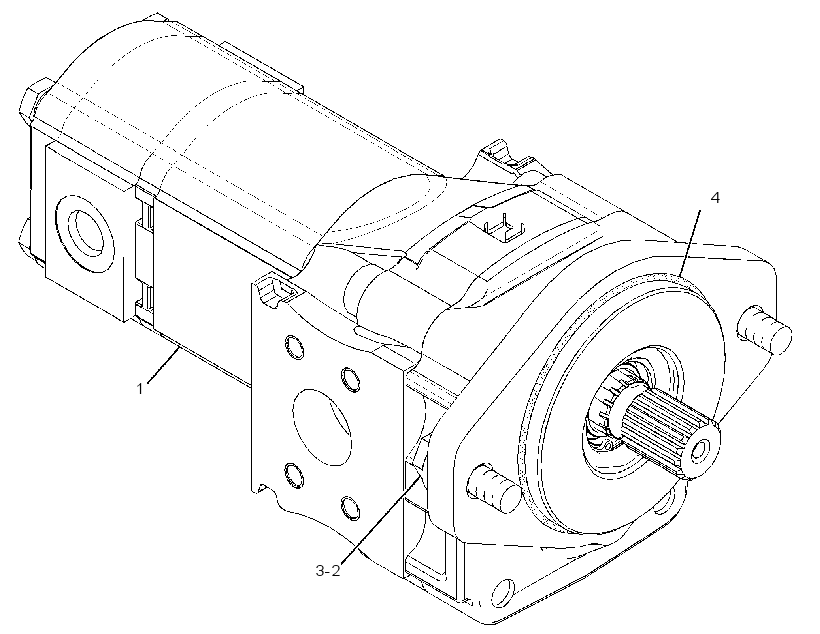 PUMP & MTG GP-GEAR 2583522 CAT