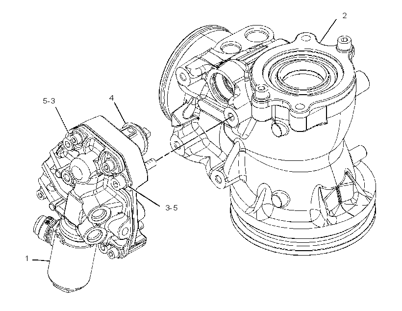 VALVE GP-CLEAN GAS INDUCTION 2986250 CAT