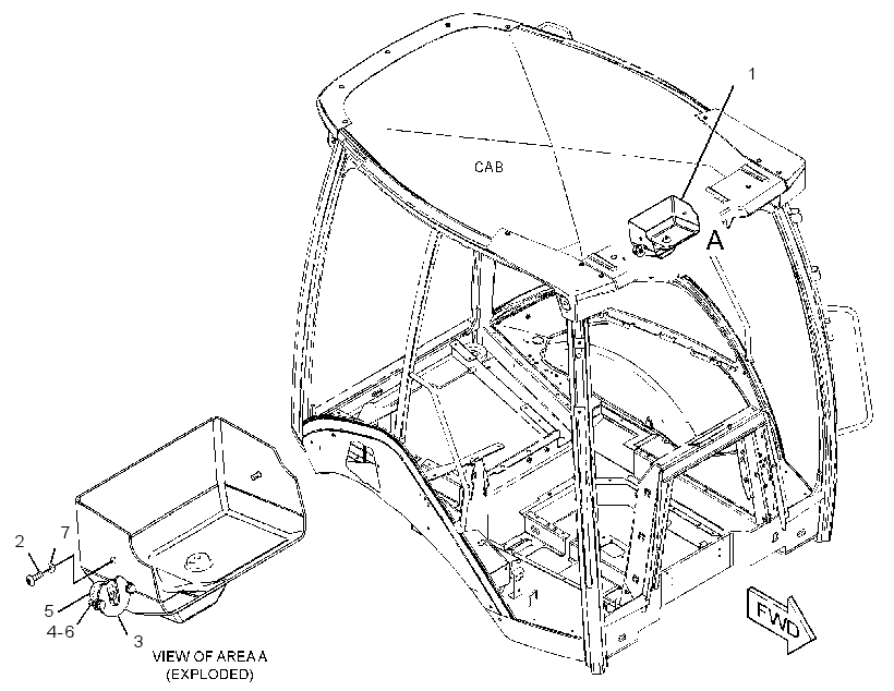 COVER GP-WIPER MOTOR 2203785 CAT