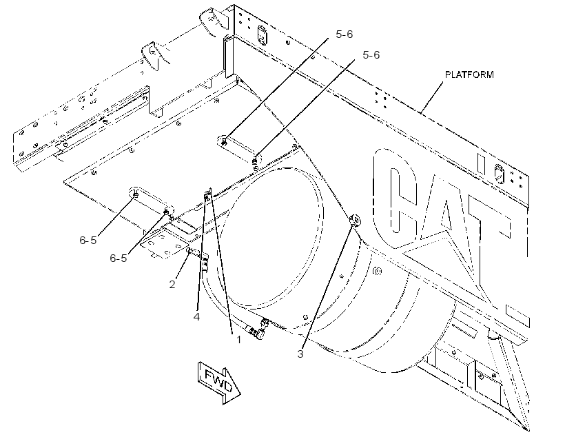 FITTING GP-AIR TANK 2777831 CAT