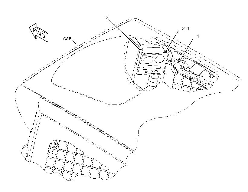 KIT-INSTRUMENT PANEL 2584111 CAT