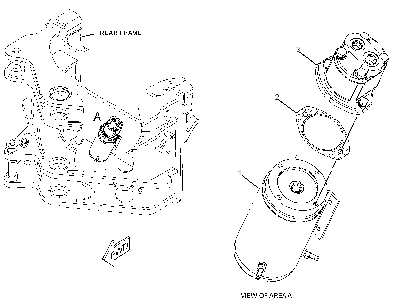 PUMP & MOTOR GP-SEC STEERING 2925072 CAT
