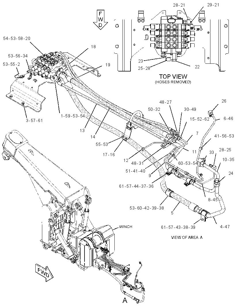 VALVE & LINES GP-GRAPPLE 2808997 CAT