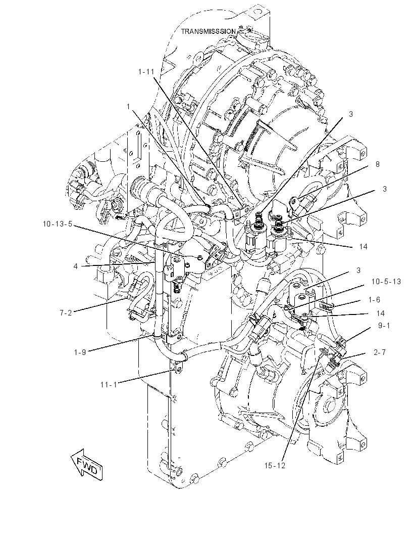 CONTROL GP-DRIVE AXLE 2887330 CAT