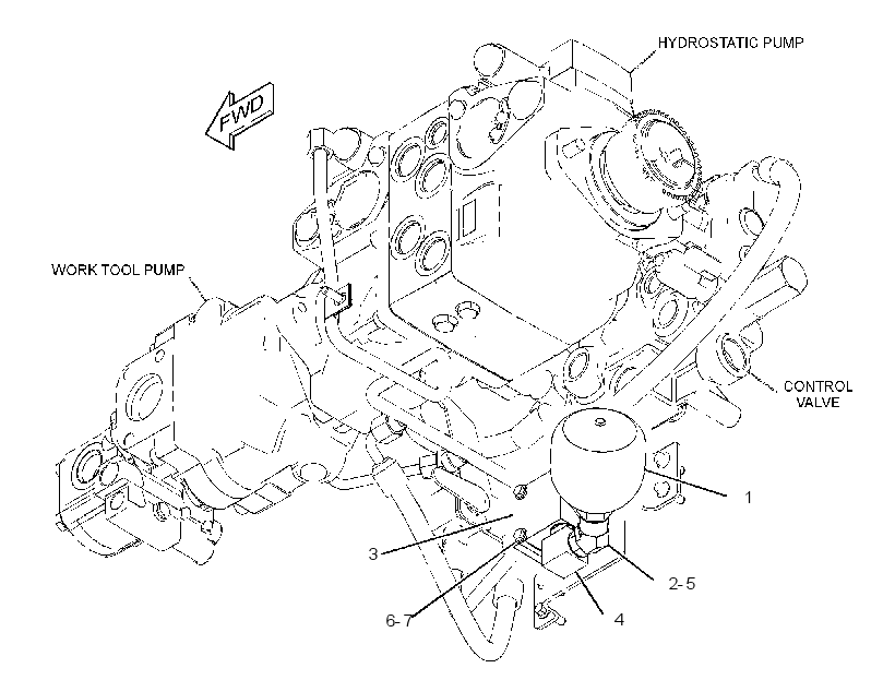 MANF & SOLENOID MTG GP-ACCUM 2583462 CAT