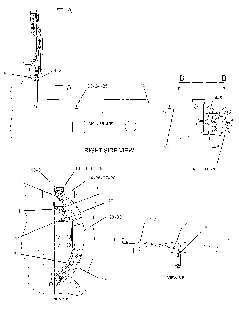 LINES GP-TRUCK HITCH 1338685 CAT