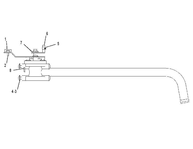 Клапан водяной 7X6010 CAT