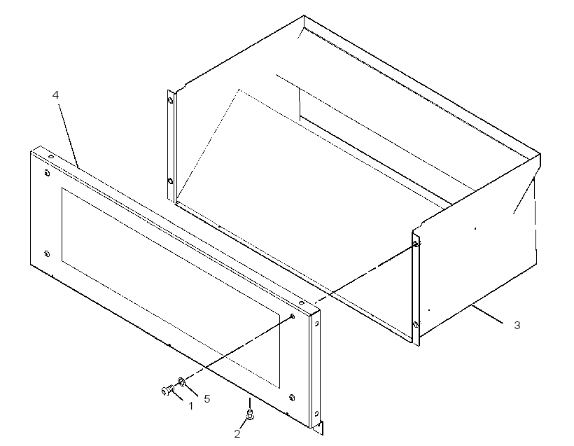 DUCT GP-ENCLOSURE 2734932 CAT