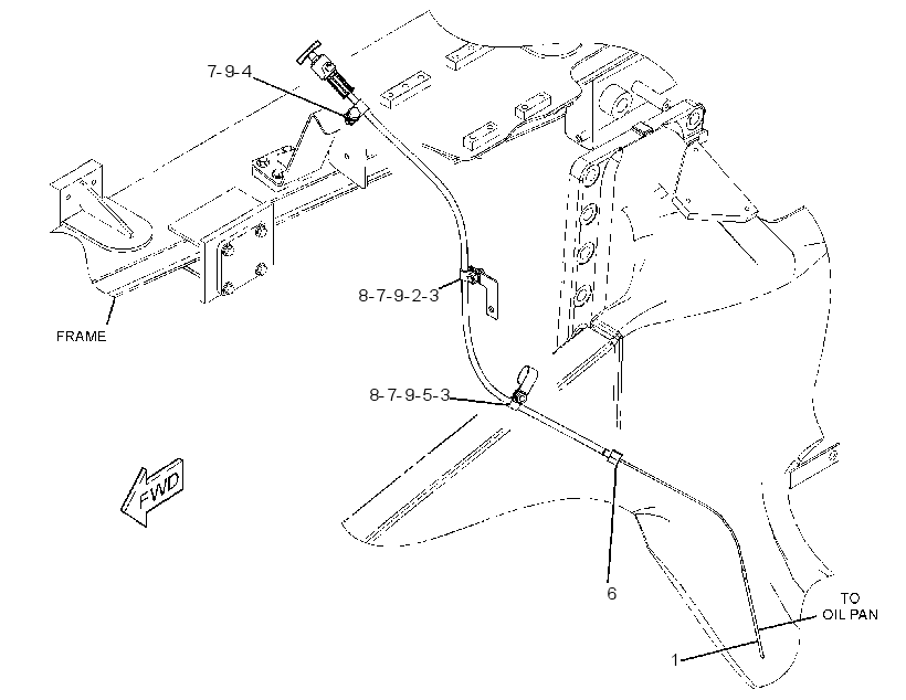 GUIDE GP-OIL LEVEL GAUGE 2609461 CAT