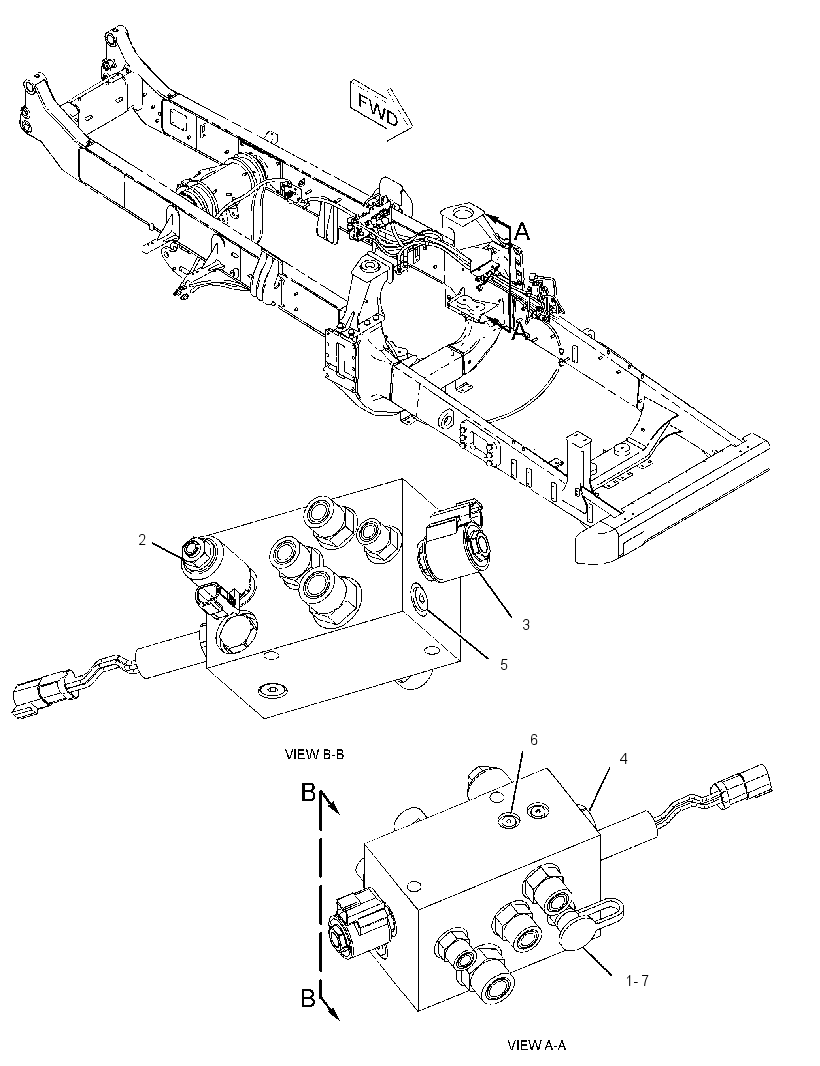 VALVE & MTG GP-BRAKE 2480054 CAT