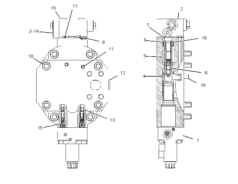 HEAD GP-MOTOR 2790543 CAT