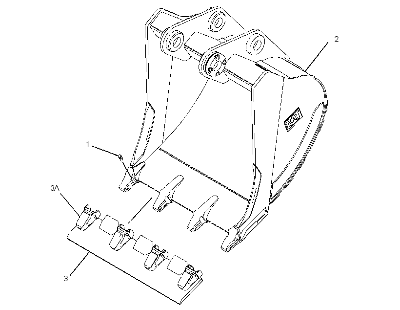 BUCKET AR-EXTREME EXCAVATION 2791407 CAT