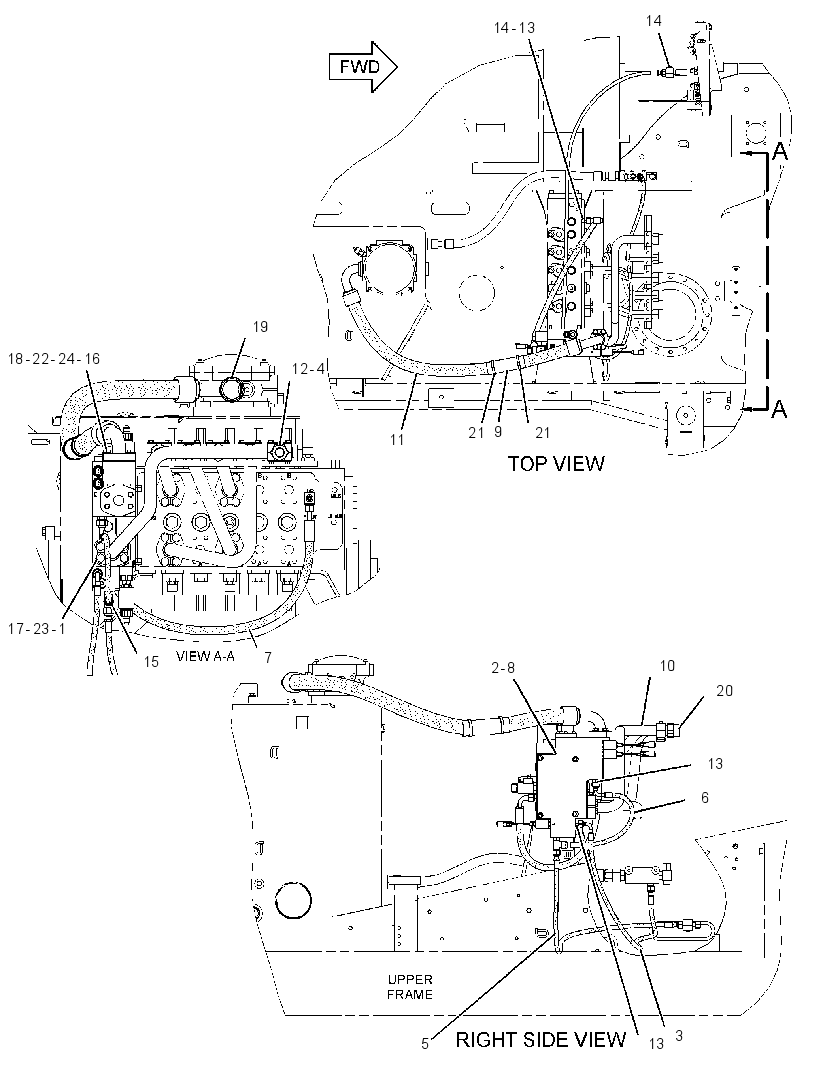 VALVE & LINES GP-CONTROL 2713393 CAT