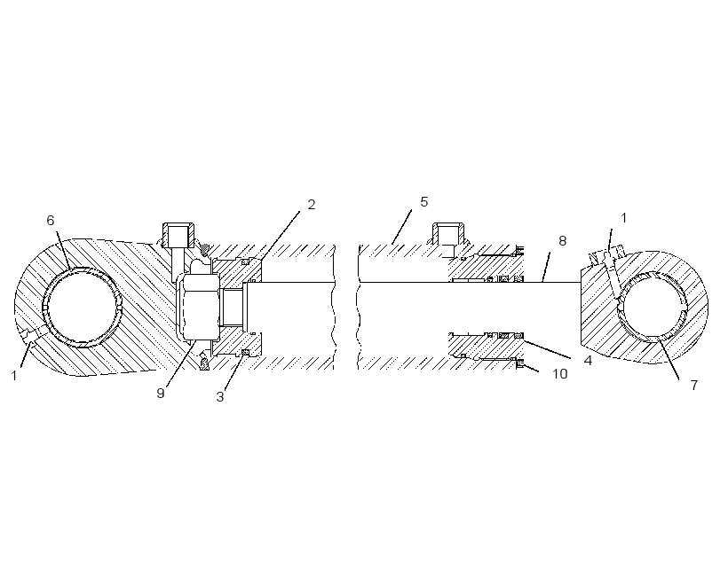 CYLINDER GP-TONG 2761945 CAT