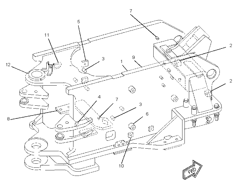 MODIFICATION AR-BULLDOZER 2Q8711 CAT
