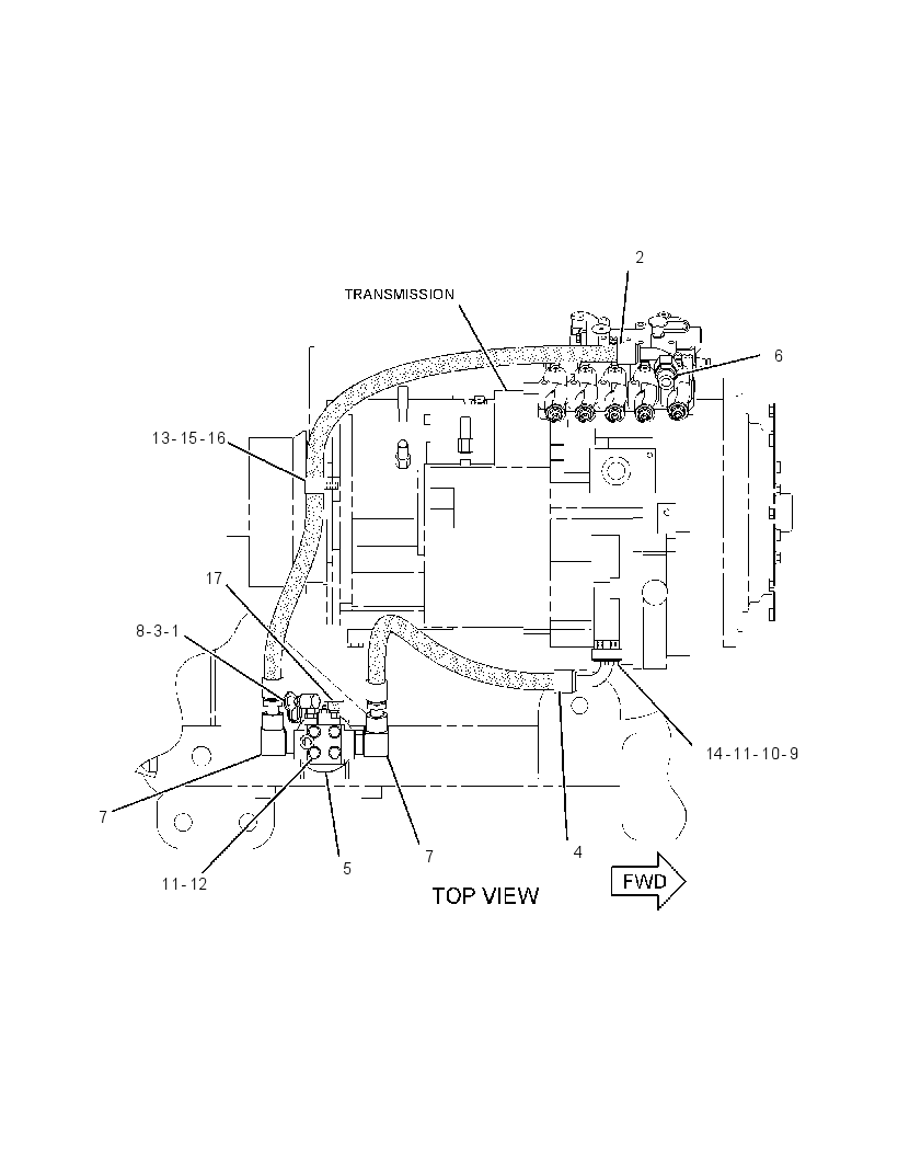 FILTER & LINES GP-TRANSMISSION 2189824 CAT