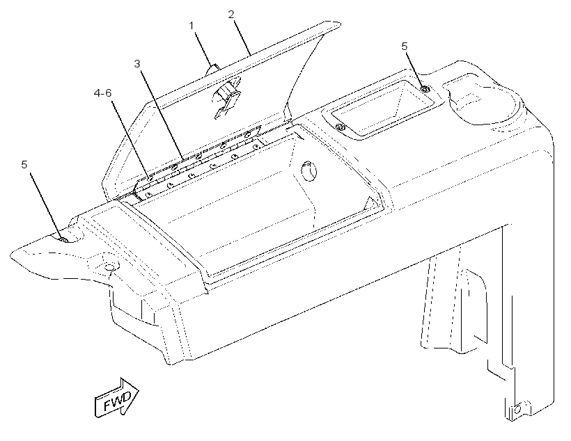 CONSOLE GP 2887343 CAT