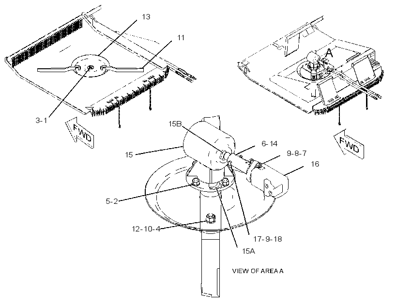 DRIVE GP-BRUSH CUTTER 2649550 CAT