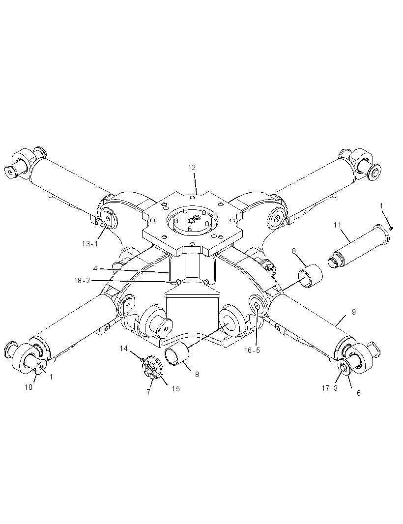 HOUSING GP-GRAPPLE 2599621 CAT