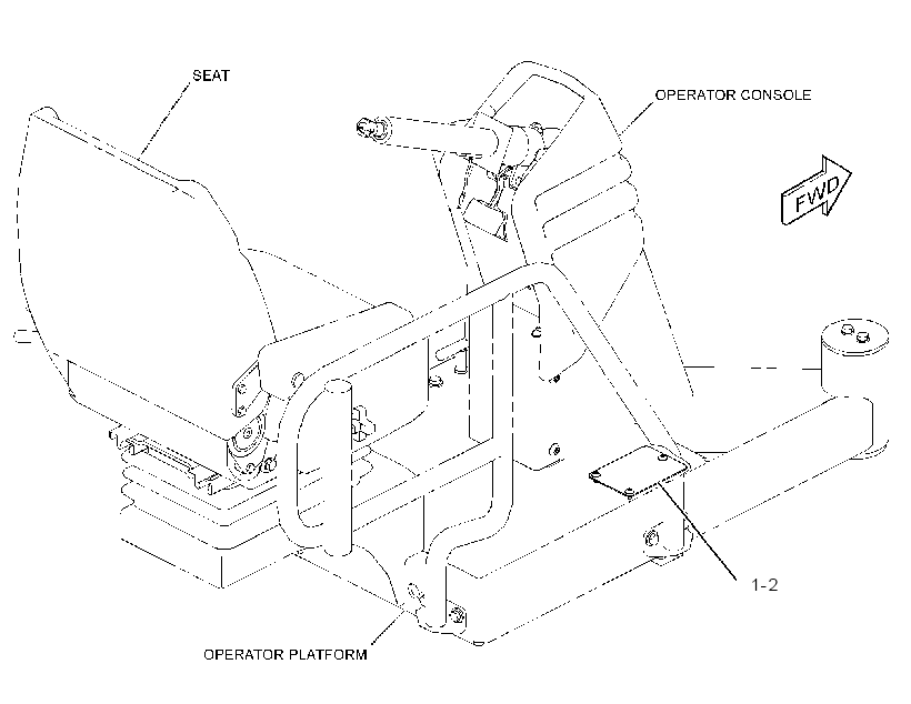 COVER GP-PLATFORM 2722384 CAT